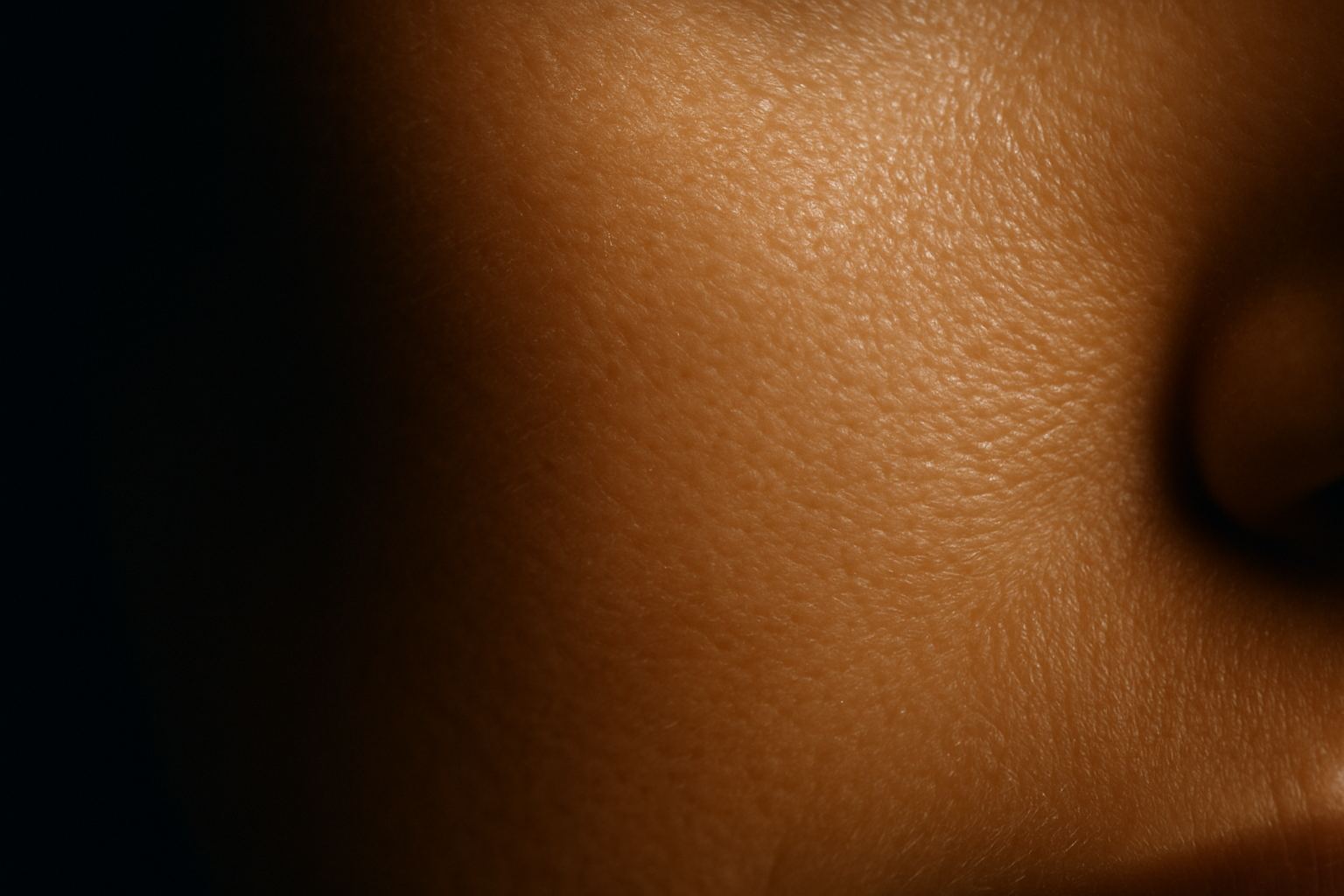 Tear trough filler, editorial image